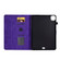 iPad Air 2022 / 2020 10.9 Embossed Smile Flip Tablet Leather Smart Case - Purple