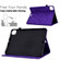 iPad Air 2022 / 2020 10.9 Embossed Smile Flip Tablet Leather Smart Case - Purple