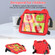 iPad 10th Gen 10.9 2022 Ice Baby EVA Shockproof Hard PC Tablet Case - Red+Black