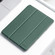 iPad mini 6 Mutural Horizontal Flip Tablet Case with Holder & Pen Slot - Dark Green