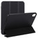 iPad mini 6 3-folding TPU Horizontal Flip Leather Tablet Case with Holder - Black