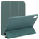 iPad mini 6 3-folding TPU Horizontal Flip Leather Tablet Case with Holder - Deep Green
