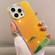 iPhone 15 Pro Max Mirror Glitter IMD Phone Case - Yellow