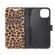 iPhone 15 Leopard Pattern Horizontal Flip Leather Phone Case - Yellow