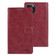 iPhone 15 Pro Max GOOSPERY BLUE MOON Crazy Horse Texture Leather Phone Case - Wine Red