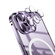 iPhone 15 Pro Max MagSafe Magnetic Frosted Metal Phone Case - Purple