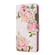 iPhone 15 Pro Bronzing Painting RFID Leather Case - Rose Flower
