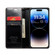 iPhone 15 Pro CaseMe 003 Crazy Horse Texture Leather Phone Case - Black