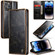 iPhone 15 Pro CaseMe 003 Crazy Horse Texture Leather Phone Case - Coffee