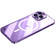 iPhone 15 Pro Metal Frame Frosted PC Shockproof MagSafe Case - Purple