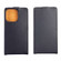 iPhone 15 Pro Vertical Flip Leather Phone Case with Card Slot - Black