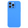 iPhone 15 Pro Pure Color Liquid Silicone Fine Pore Phone Case - Lake Blue