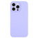 iPhone 15 Pro Pure Color Liquid Silicone Fine Pore Phone Case - Light Purple