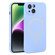 iPhone 15 Liquid Silicone Magsafe Phone Case - Light Purple