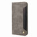 iPhone 15 Skin Feel Splicing Leather Phone Case - Grey