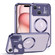 iPhone 15 Aromatherapy Holder Single-sided MagSafe Magnetic Phone Case - Purple