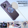 iPhone 15 Aromatherapy Holder Single-sided MagSafe Magnetic Phone Case - Purple