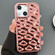 iPhone 15 Cloud Texture Electroplated TPU Phone Case - Rose Gold