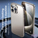 iPhone 15 Plus SULADA Electroplating Frosted TPU Phone Case - Titanium Blue