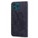 iPhone 15 Pro Retro Skin Feel Butterflies Embossing Leather Phone Case - Black