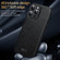 iPhone 15 Plus SULADA Shockproof TPU + Handmade Leather Phone Case - Black