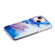 iPhone 14 IMD Shell Pattern TPU Phone Case - Sky Blue Purple Marble