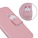 iPhone 14 Cartoon Buckle Horizontal Flip Leather Phone Case - Pink