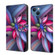 iPhone 13 / 14 Crystal 3D Shockproof Protective Leather Phone Case - Colorful Flower