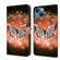 iPhone 13 / 14 Crystal 3D Shockproof Protective Leather Phone Case - Crystal Butterfly