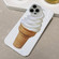 iPhone 14 Painted Pattern PC Phone Case - Ice Cream