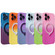 iPhone 14 MagSafe Holder Gradient TPU Phone Case - Gray Purple