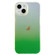 iPhone 14 Double Sided IMD Laser Gradient PC Phone Case - Green