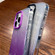iPhone 14 Double Sided IMD Gradient Glitter PC Phone Case - Purple