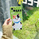 iPhone 14 2 in 1 Minimalist Pattem PC Shockproof Phone Case - Sunglasses Cat