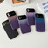iPhone 11 Gradient PC + TPU Shockproof Phone Case - Dark Purple