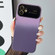 iPhone 12 Gradient PC + TPU Shockproof Phone Case - Dark Purple