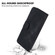 iPhone 14 7-shaped Embossed Leather Phone Case - Black