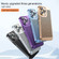 iPhone 14 Ice Sense Heat Dissipation Electroplating PC Phone Case - Purple