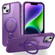 iPhone 14 / 13 MagSafe Magnetic Holder Phone Case - Purple