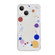 iPhone 14 Color Painted Mirror Phone Case - Colorful Starry Sky