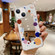 iPhone 14 Color Painted Mirror Phone Case - Colorful Starry Sky