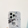 iPhone 14 2 in 1 Detachable Painted Pattern Phone Case - Newspapers