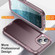 iPhone 14 / 13 Life Waterproof Rugged Phone Case - Purple + Pink