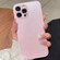 iPhone 14 AG Frosted Tempered Glass Phone Case - Pink