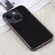 iPhone 14 GEBEI Acrylic Phone Case - Transparent Black