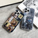 iPhone 14 Dual-side IMD Astronaut Frosted Phone Case - Black Gold