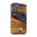 iPhone 14 Precise Hole Oil Painting Pattern PC Phone Case - Evening Breeze