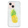 iPhone 14 IMD Shell Pattern TPU Phone Case - Pineapple