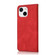 iPhone 14 Dual-color Stitching Leather Phone Case  - Red Blue