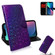 iPhone 14 Colorful Magnetic Buckle Leather Phone Case  - Purple